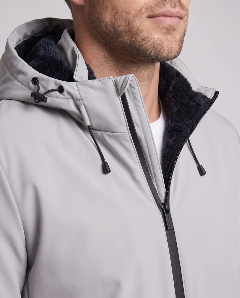 Herren Thermo Übergangsjacke mit Fleece-Innenfutter Nord Taschen