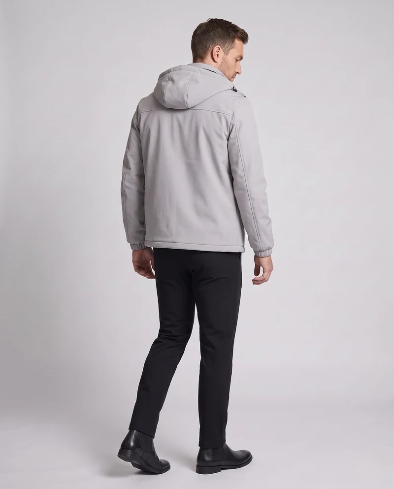 Herren Thermo Übergangsjacke mit Fleece-Innenfutter Nord Taschen