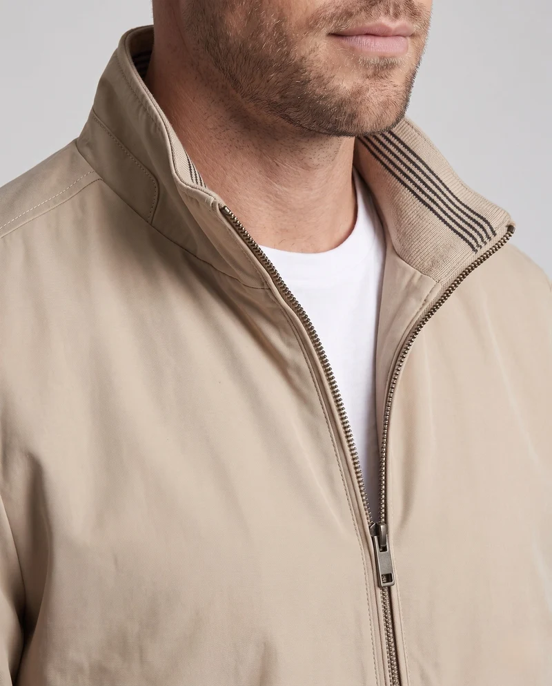Herren Übergangsjacke mit kuscheligem Innenfutter Nord Taschen
