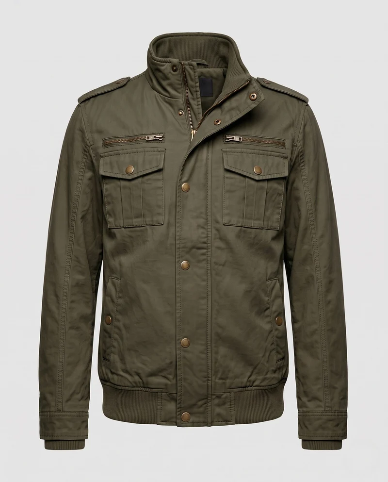 Herren Übergangsjacke mit wärmeisolierendem Futter Nord Taschen