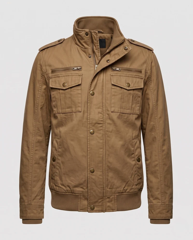 Herren Übergangsjacke mit wärmeisolierendem Futter Nord Taschen