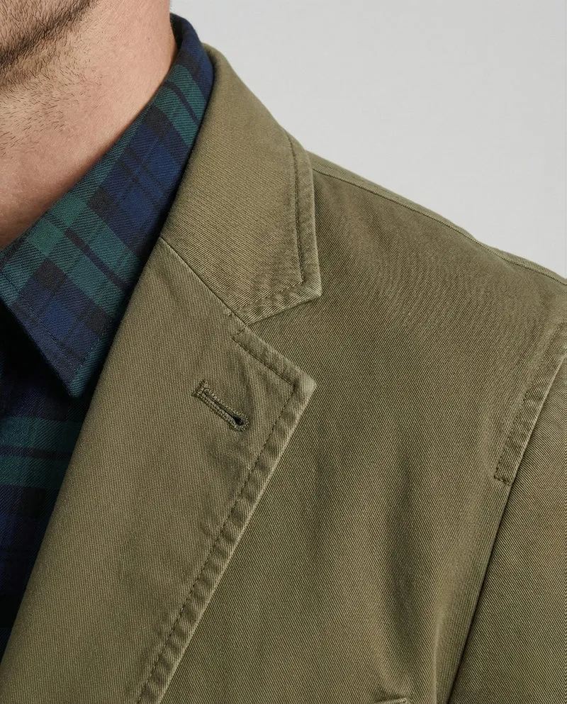 Baumwollblazer Retro Look Herren