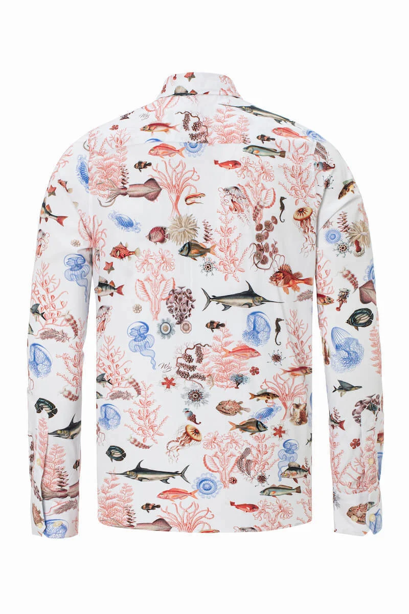 Oceanium Printed Long Sleeve Men's Shirt