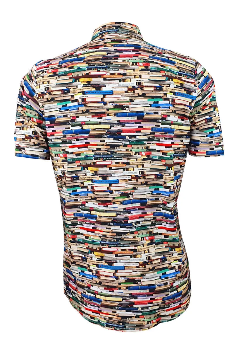 My Books Short Sleeve Men's Shirt