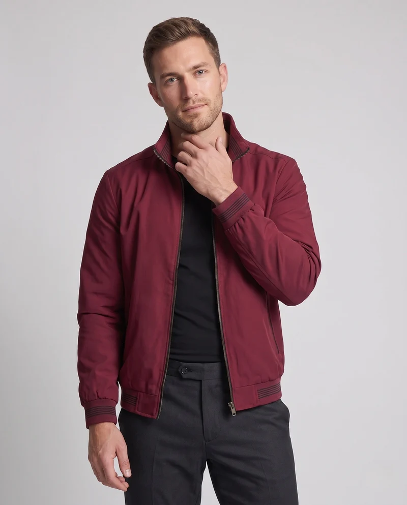 Herren Übergangsjacke mit warmem Fleecefutter Nord Taschen