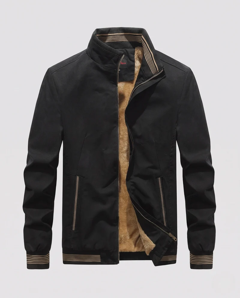 Herren Übergangsjacke mit warmem Fleecefutter Nord Taschen