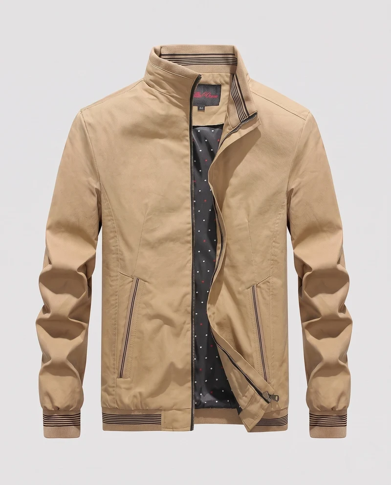 Herren Übergangsjacke mit warmem Fleecefutter Nord Taschen