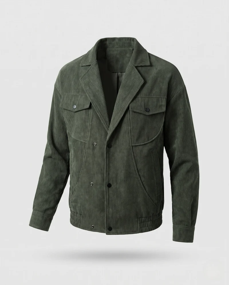 Herren Urbaner Cordjacke Nord Taschen