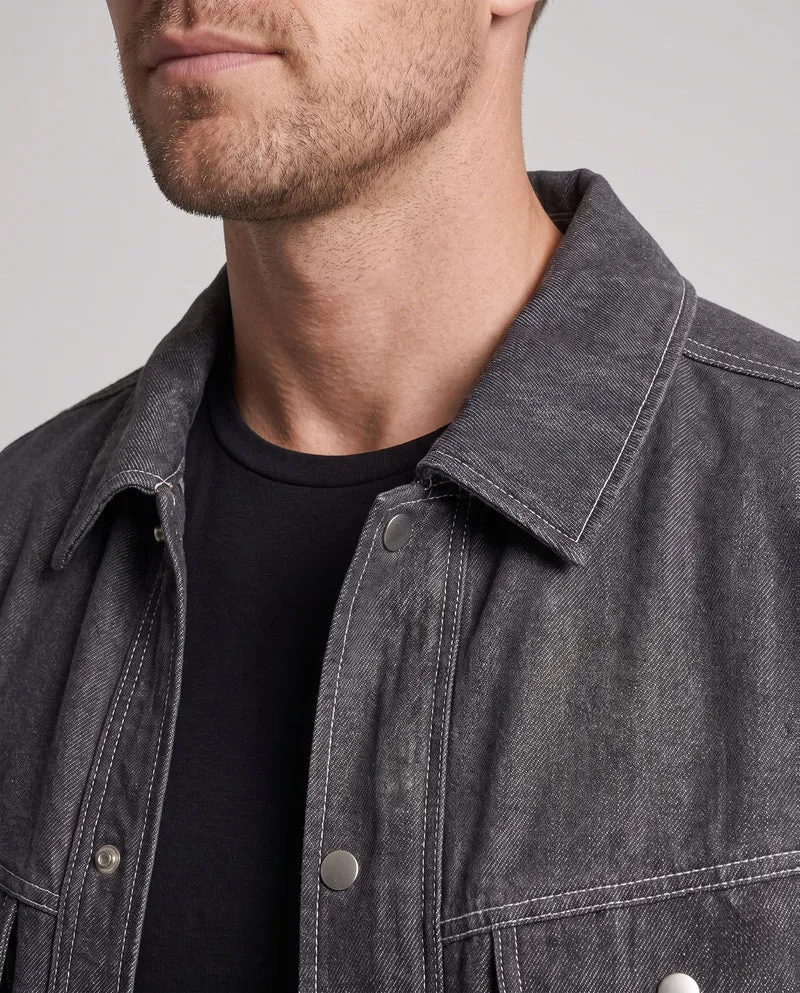 Herren Urbaner Utility-Bomberjacke Nord Taschen