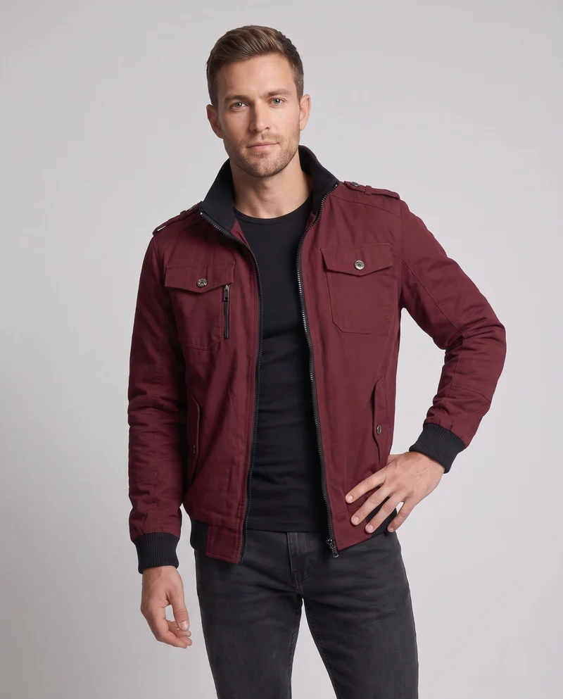 Herren Utility-Jacke Nord Taschen