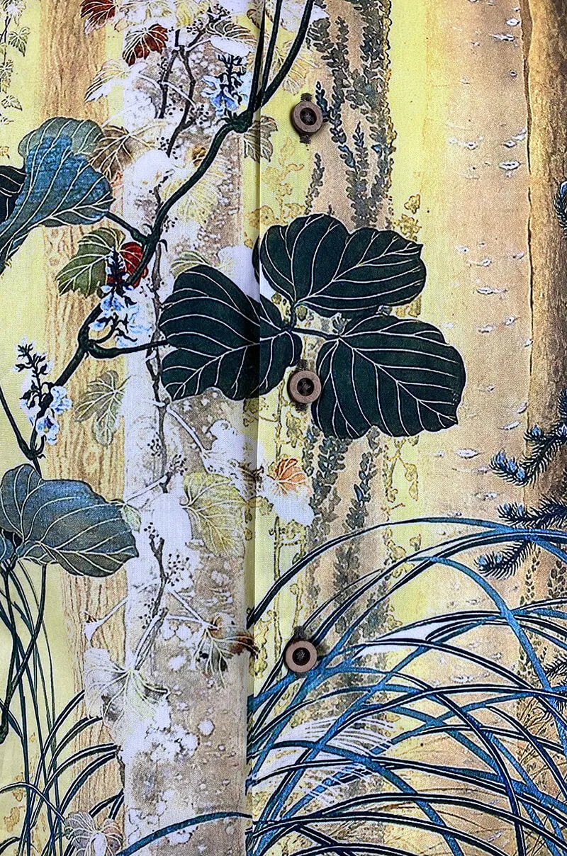 Autumn Forest Shimomura Kanzan Men"s Shirt