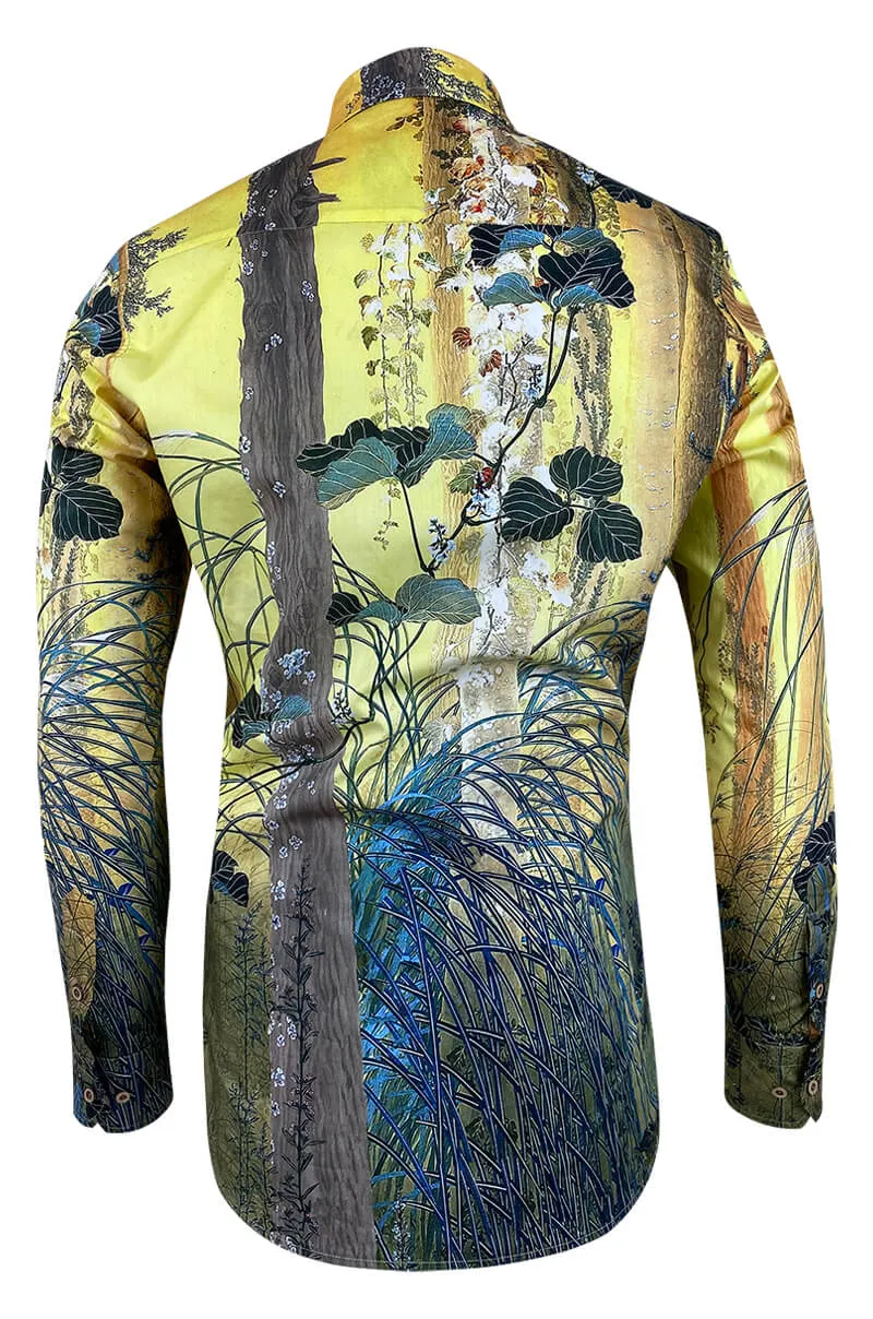 Autumn Forest Shimomura Kanzan Men"s Shirt