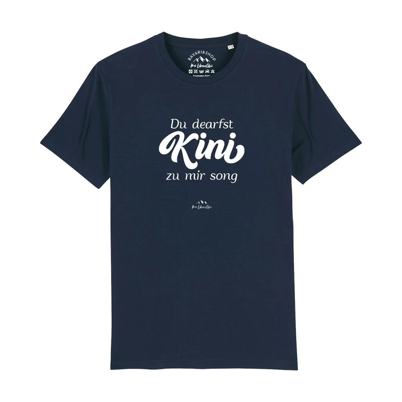 Herren T-Shirt "Du dearfst Kini zu mir sogn"
