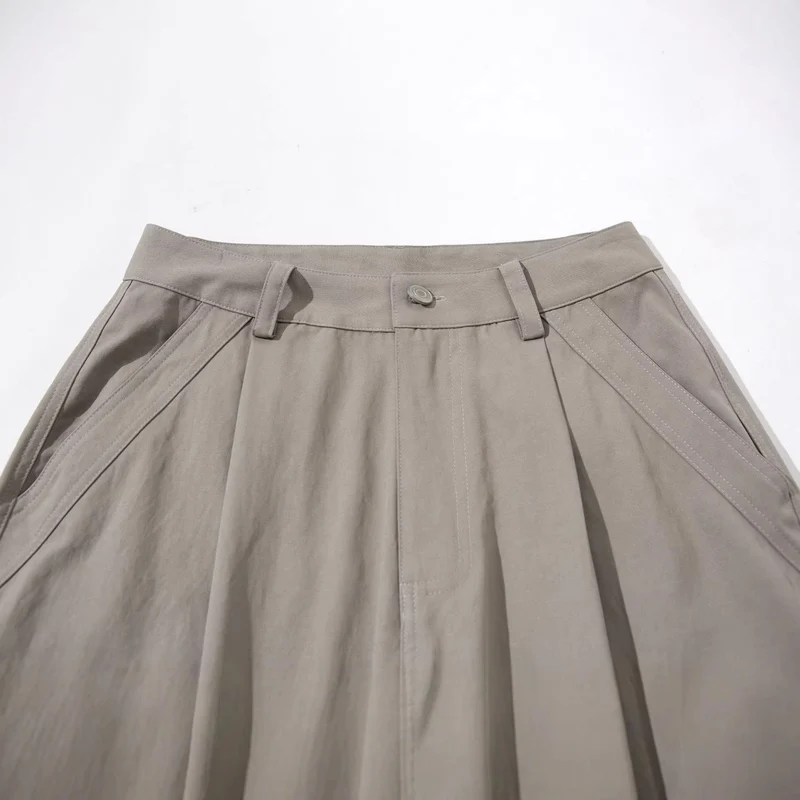 Damen Cropped-Cargo-Culotte mit hoher Leibhöhe und aufgesetzten Klappentaschen Nord Taschen