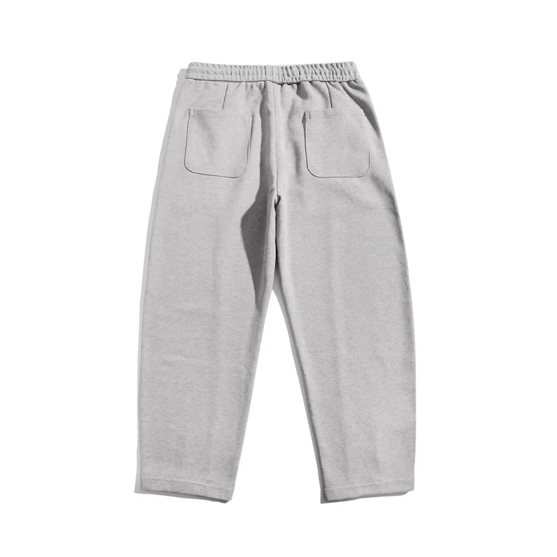 Damen Cropped-Joggerhose mit Ziernähten, hohem Elastikbund und Eingrifftaschen Nord Taschen