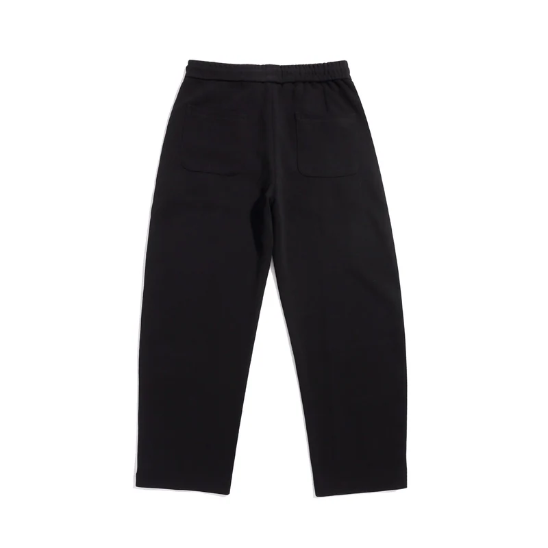 Damen Cropped-Joggerhose mit Ziernähten, hohem Elastikbund und Eingrifftaschen Nord Taschen