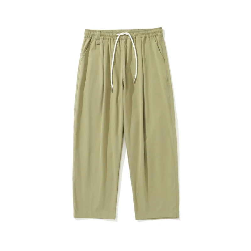Damen Cropped-Komforthose mit elastischem Bund und Tunnelzug Nord Taschen