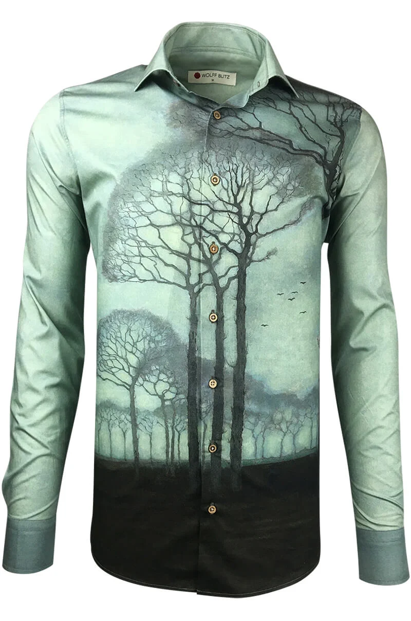 Jan Mankes Printed Long Sleeve Men's Shirt