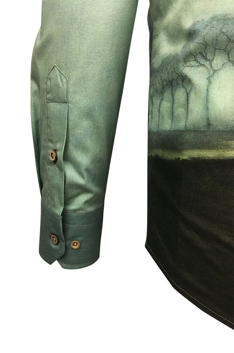 Jan Mankes Printed Long Sleeve Men's Shirt