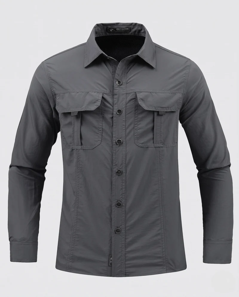 Herren vielseitige Outdoor-Hemdjacke Nord Taschen