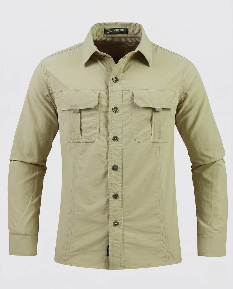 Herren vielseitige Outdoor-Hemdjacke Nord Taschen