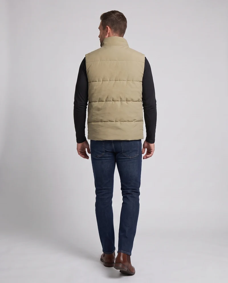 Herren Vielseitige Steppweste Nord Taschen