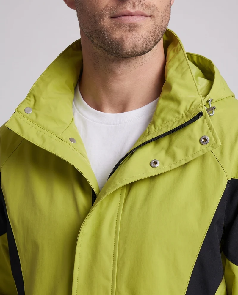 Herren vielseitige Übergangsjacke mit verstellbarem Kapuzendesign Nord Taschen