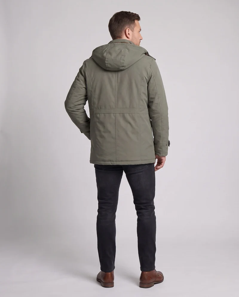 Herren Warme Funktionsjacke mit Fleece-Futter Nord Taschen