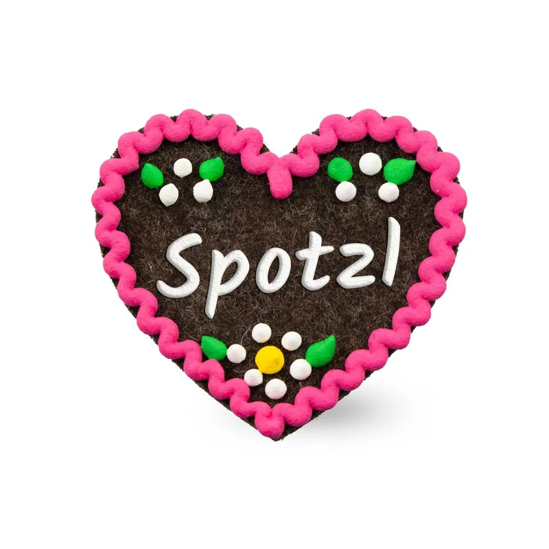 Filzherz-Anstecker "Spotzl"