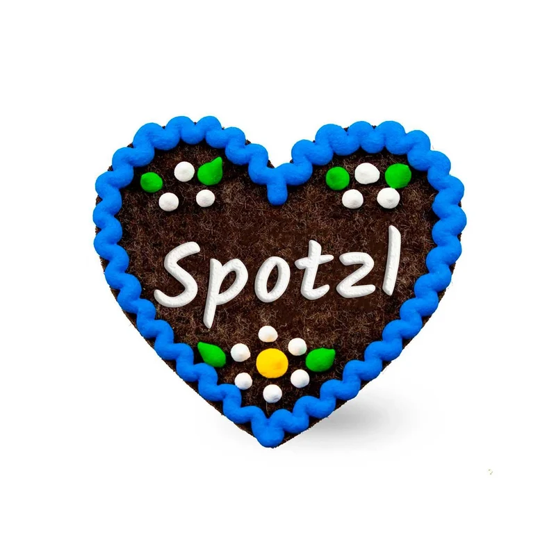 Filzherz-Anstecker "Spotzl"