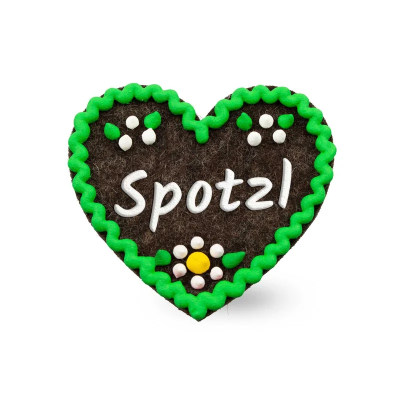 Filzherz-Anstecker "Spotzl"