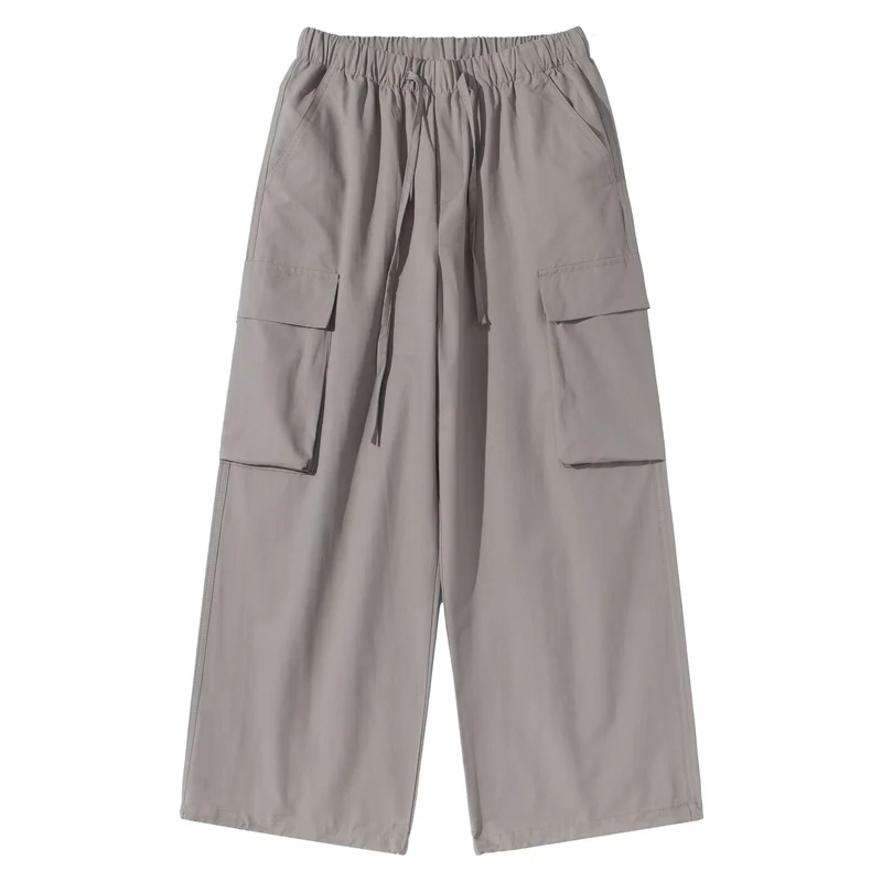 Damen Culotte-Cargo Bermudas im Utility-Look mit elastischem Tunnelzugbund und großen Pattentaschen Nord Taschen