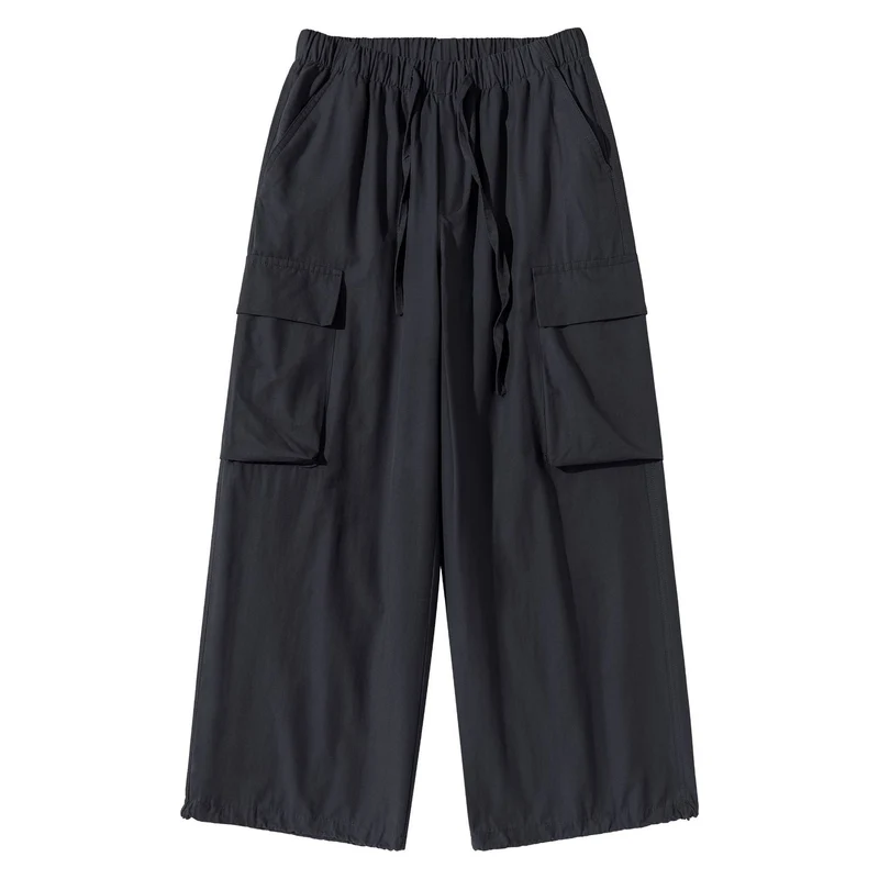Damen Culotte-Cargo Bermudas im Utility-Look mit elastischem Tunnelzugbund und großen Pattentaschen Nord Taschen
