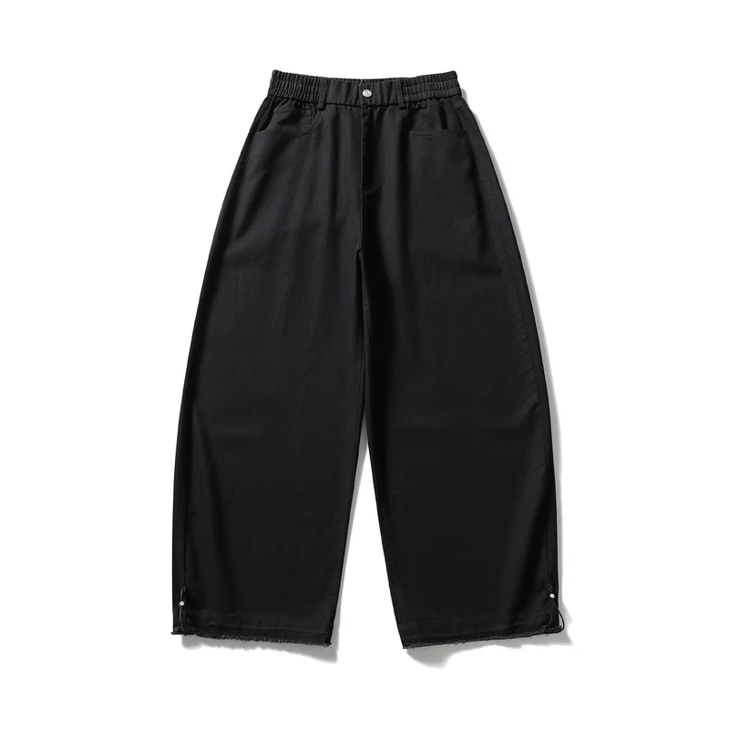 Damen Culotte-Hose im weiten Schnitt mit elastischem Bund und Kordelzug Nord Taschen