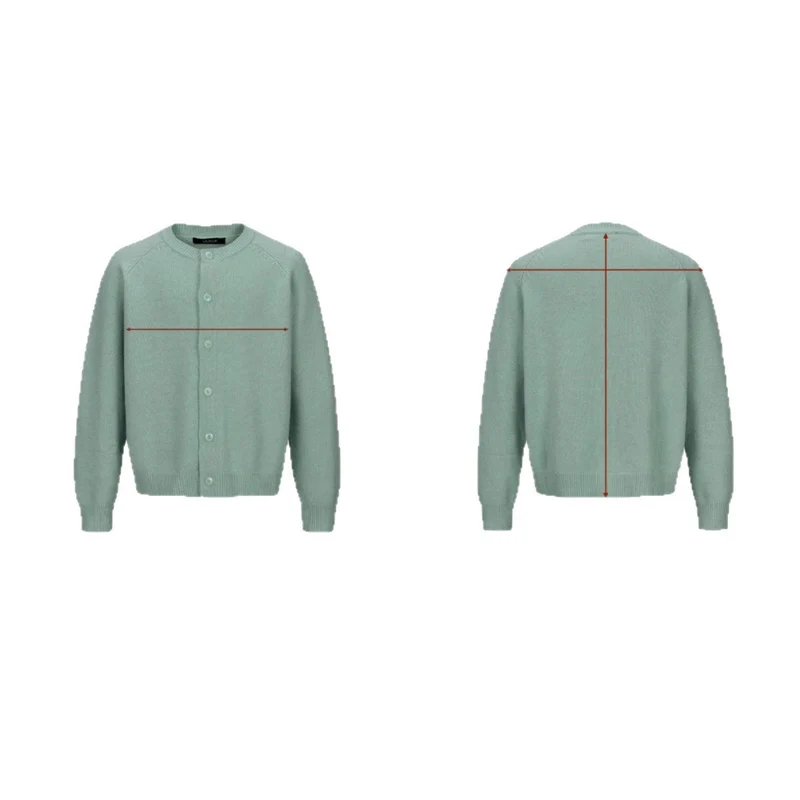 Damen Feiner Rundhals-Cardigan mit Raglanärmeln und verdeckter Knopfleiste Nord Taschen