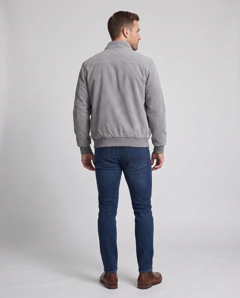 Herren Wärmeisolierte Cordjacke Nord Taschen