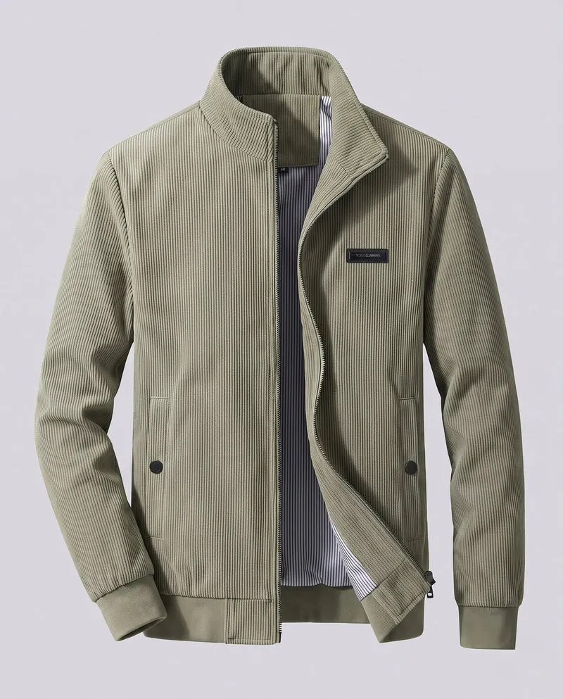 Herren Wärmeisolierte Cordjacke Nord Taschen
