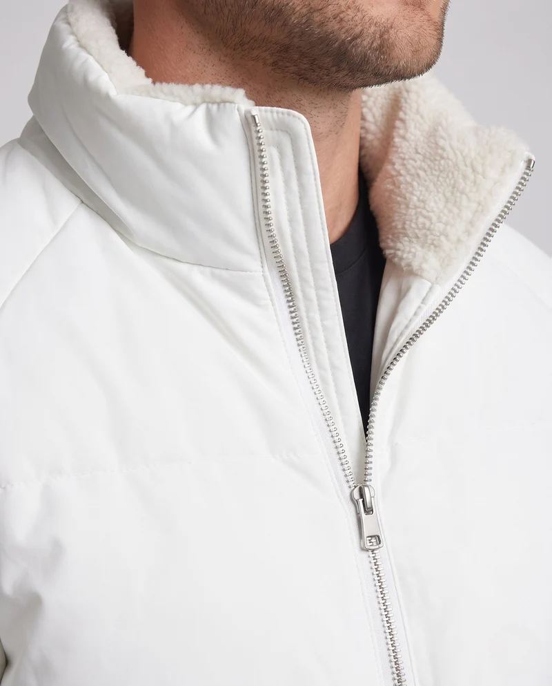 Herren Wärmeisolierte Steppjacke Nord Taschen