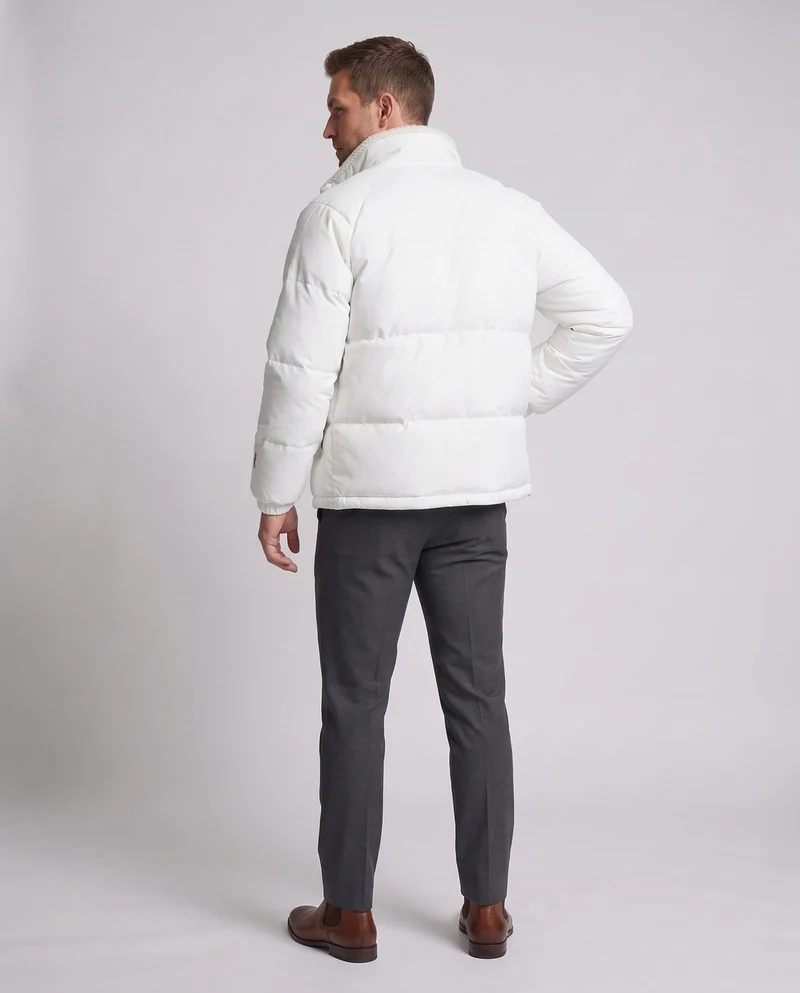 Herren Wärmeisolierte Steppjacke Nord Taschen