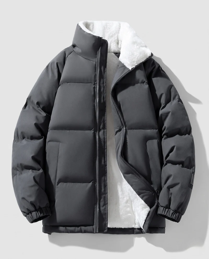 Herren Wärmeisolierte Steppjacke Nord Taschen
