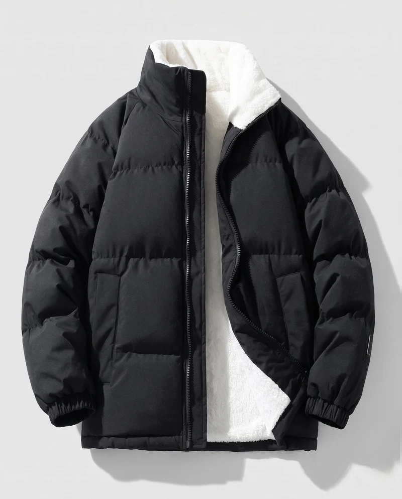 Herren Wärmeisolierte Steppjacke Nord Taschen