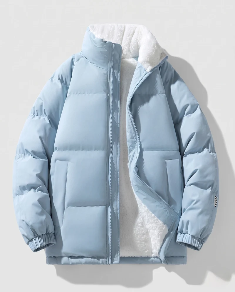 Herren Wärmeisolierte Steppjacke Nord Taschen