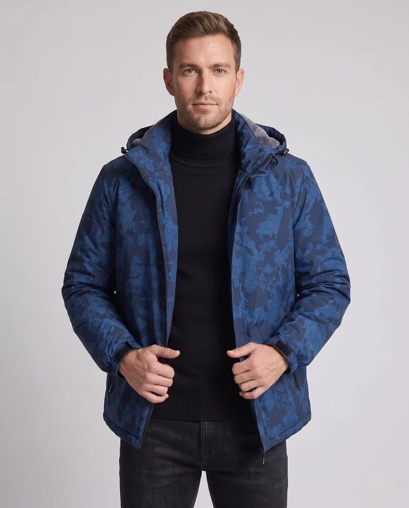 Herren Wärmeisolierte Übergangsjacke Nord Taschen
