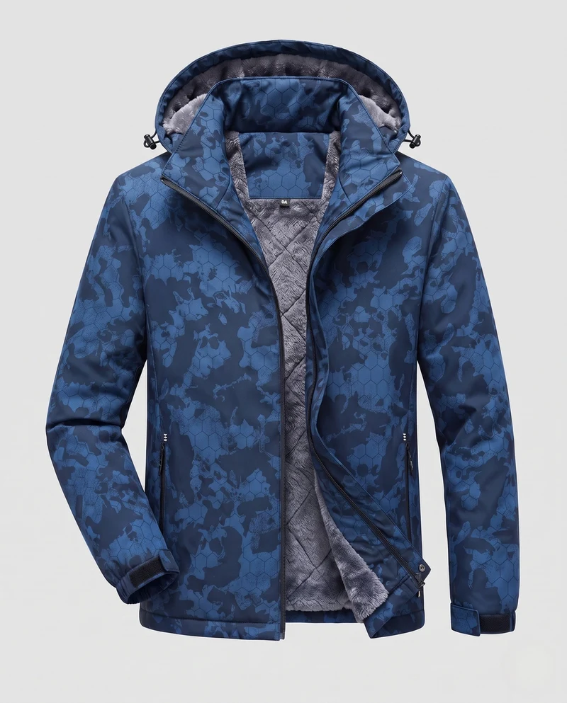 Herren Wärmeisolierte Übergangsjacke Nord Taschen
