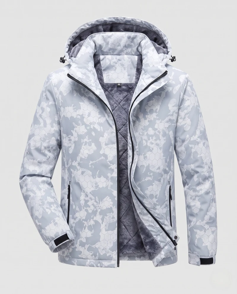 Herren Wärmeisolierte Übergangsjacke Nord Taschen