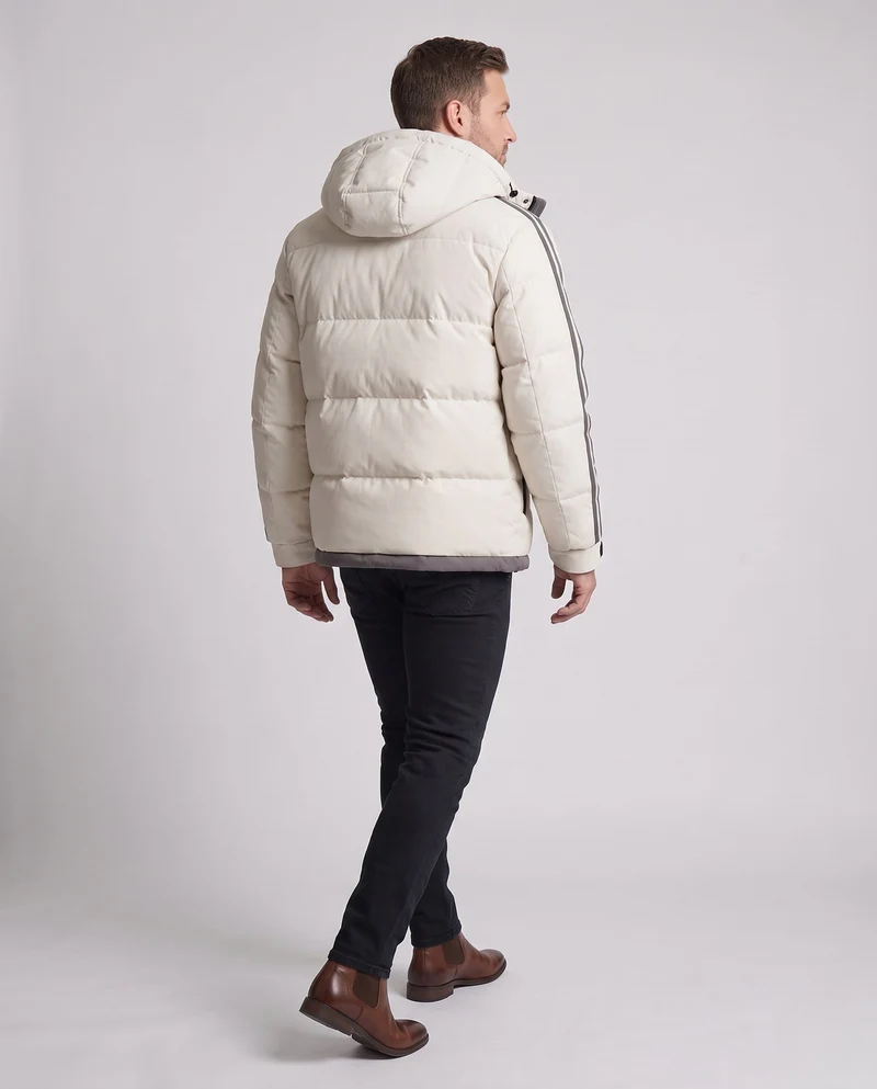 Herren Wärmende Winterjacke Nord Taschen