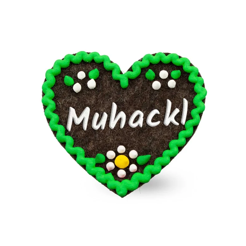 Filzherz-Anstecker "Muhackl"