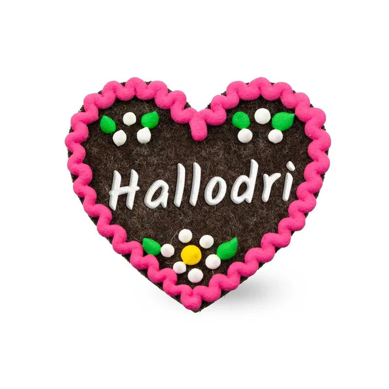 Filzherz-Anstecker "Hallodri"