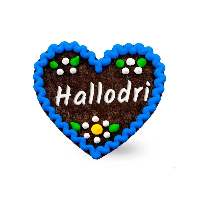 Filzherz-Anstecker "Hallodri"