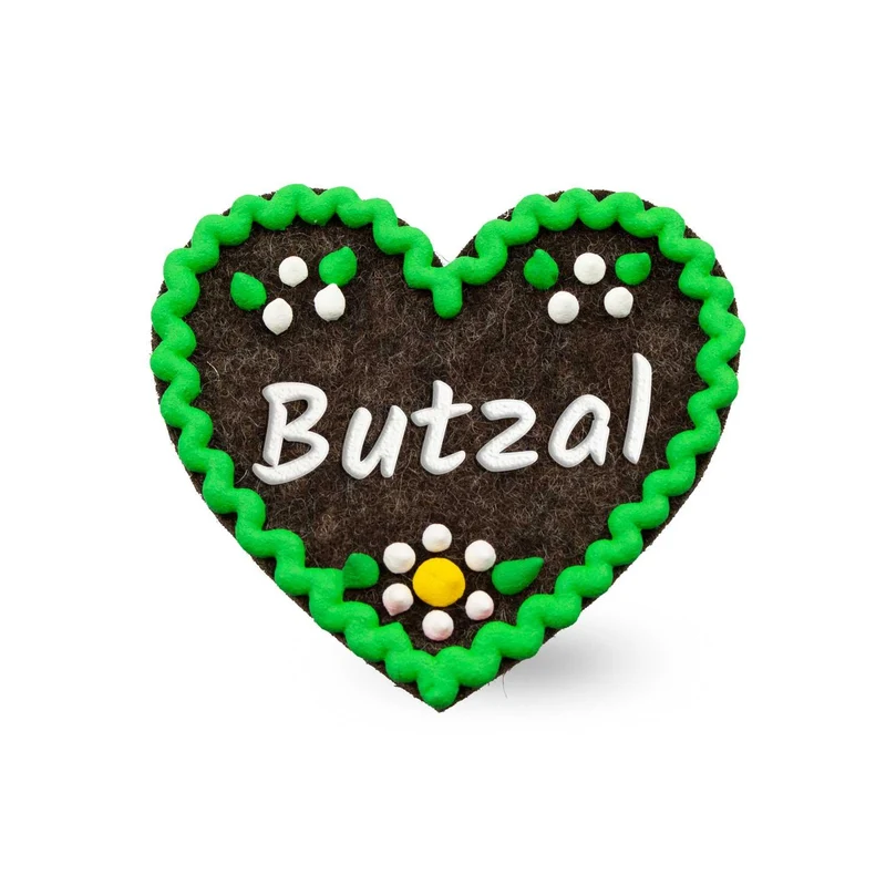 Filzherz-Anstecker "Butzal"